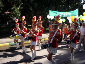 ансамбль барабанщиц