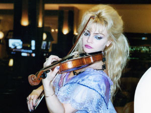 Скрипачка Светлана Веретельникова