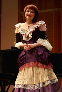 Певица Александра Гришкина