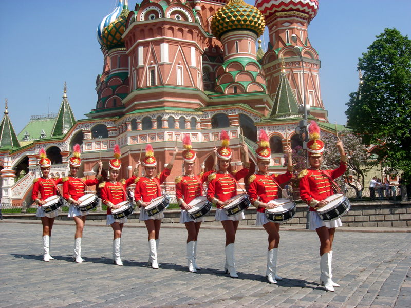 Ансамбль барабанщиц "Золотые эполеты"